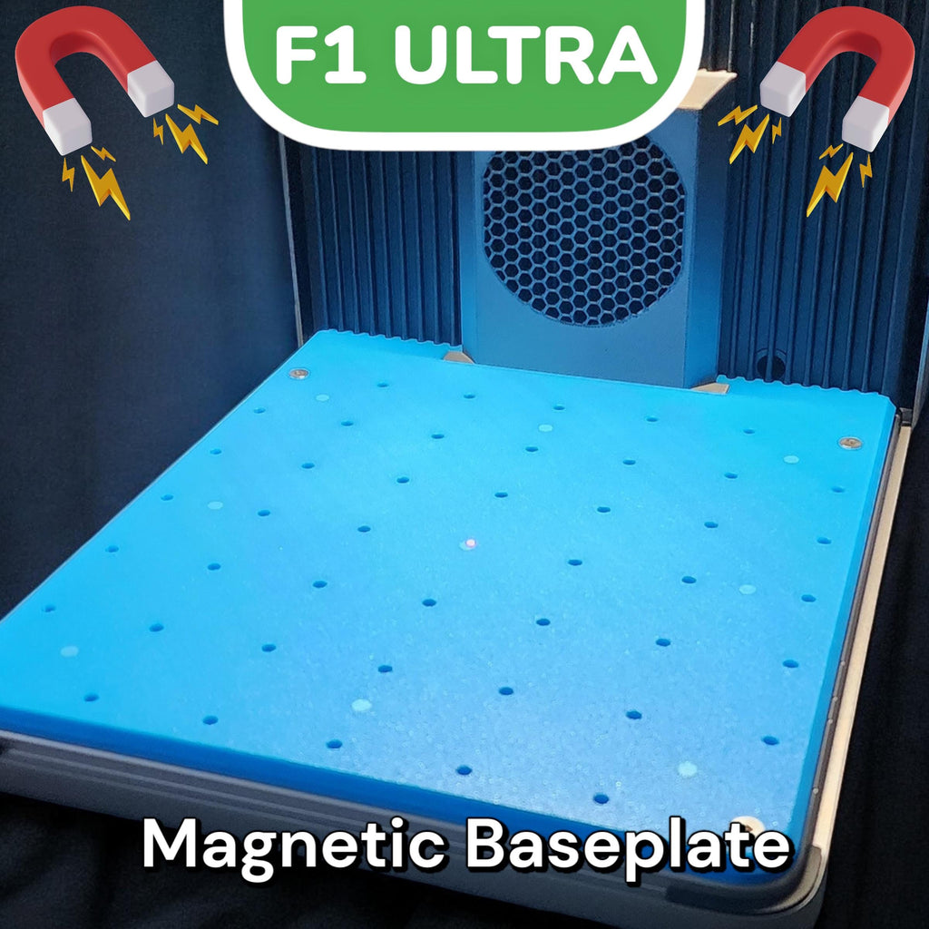 xTool F1 Ultra Compatible Magnetic Baseplate (3D Printed) - Precision & Repeatable Alignment Every Time!