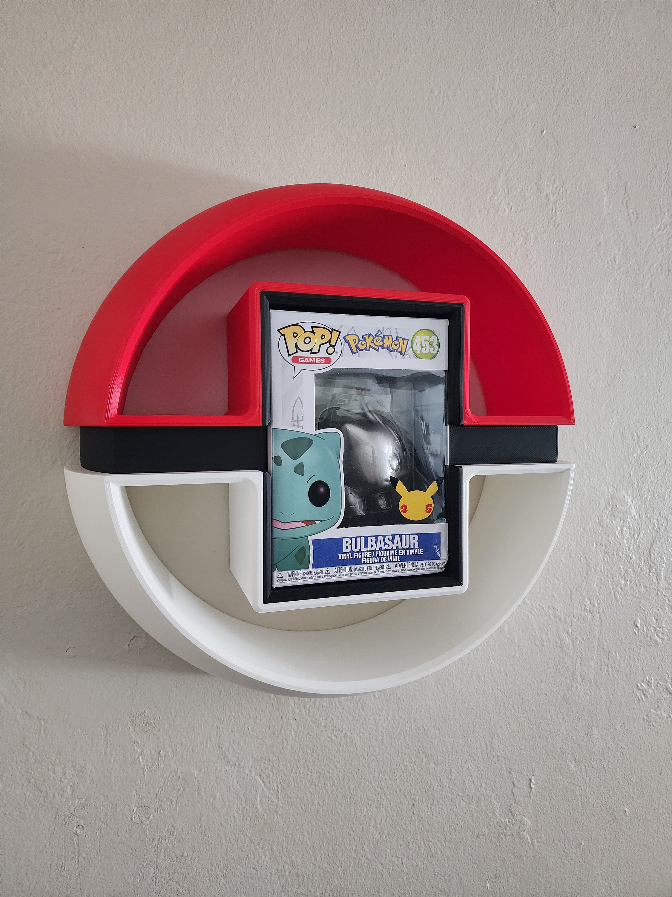 Poké Ball Inspired Light Up Wall Frame for Funko Pop!