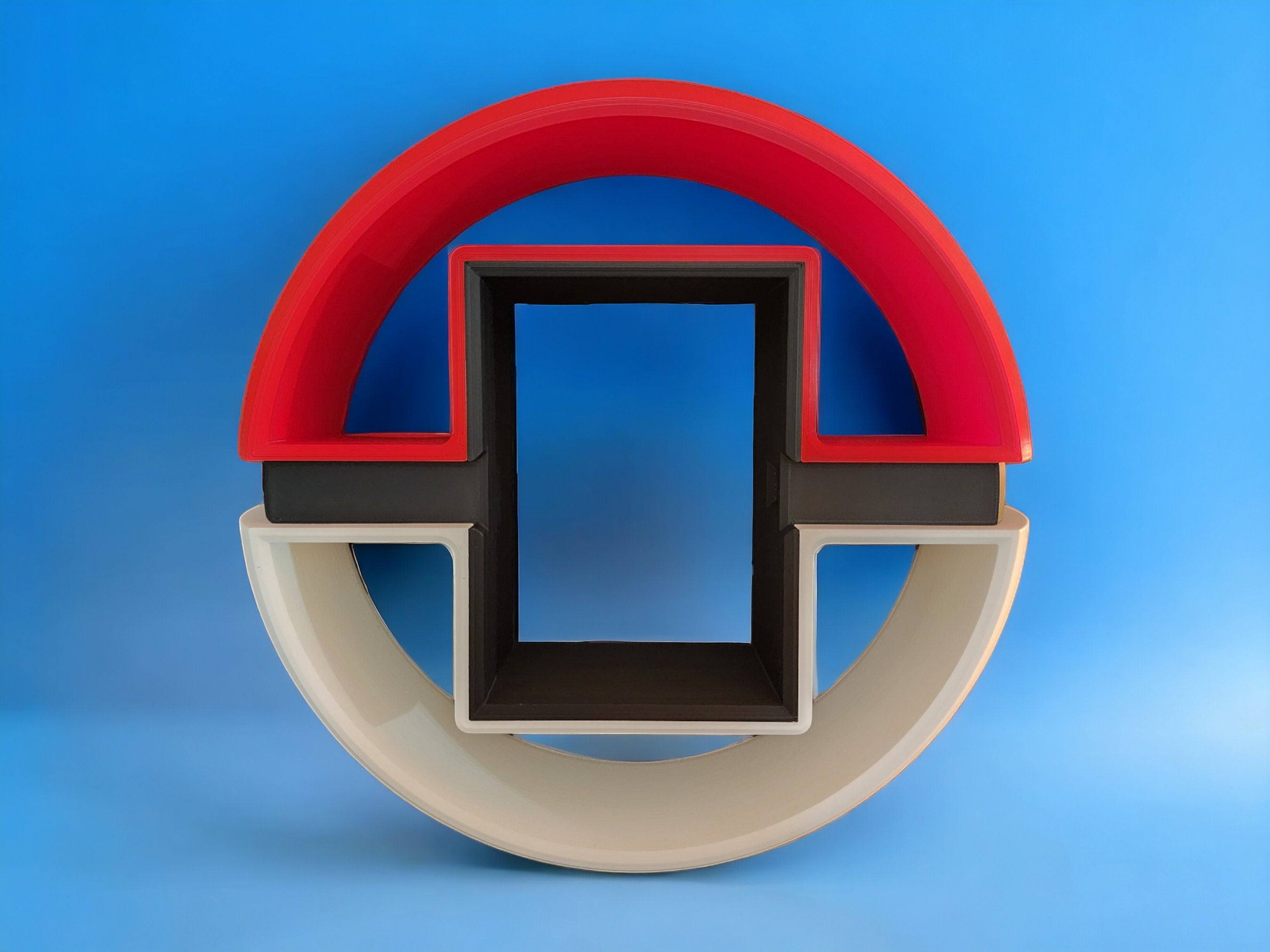 Poké Ball Inspired Light Up Wall Frame for Funko Pop!